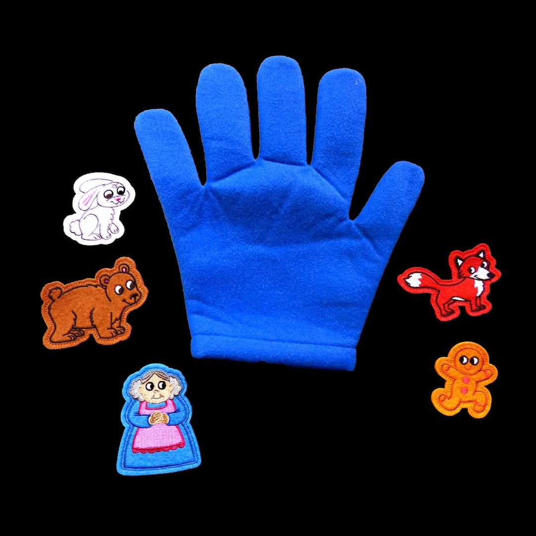 Large Lot of 70 Lakeshore Storytelling Puppets With Story Glove Make