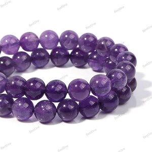 Lot De Perles En Fluorite Naturelle Facettée 8mm - Longueur 40cm - Parfait état