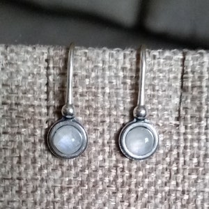 Moonstone Sterling Silver Earrings