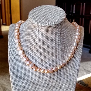 Pink Pearl Necklace