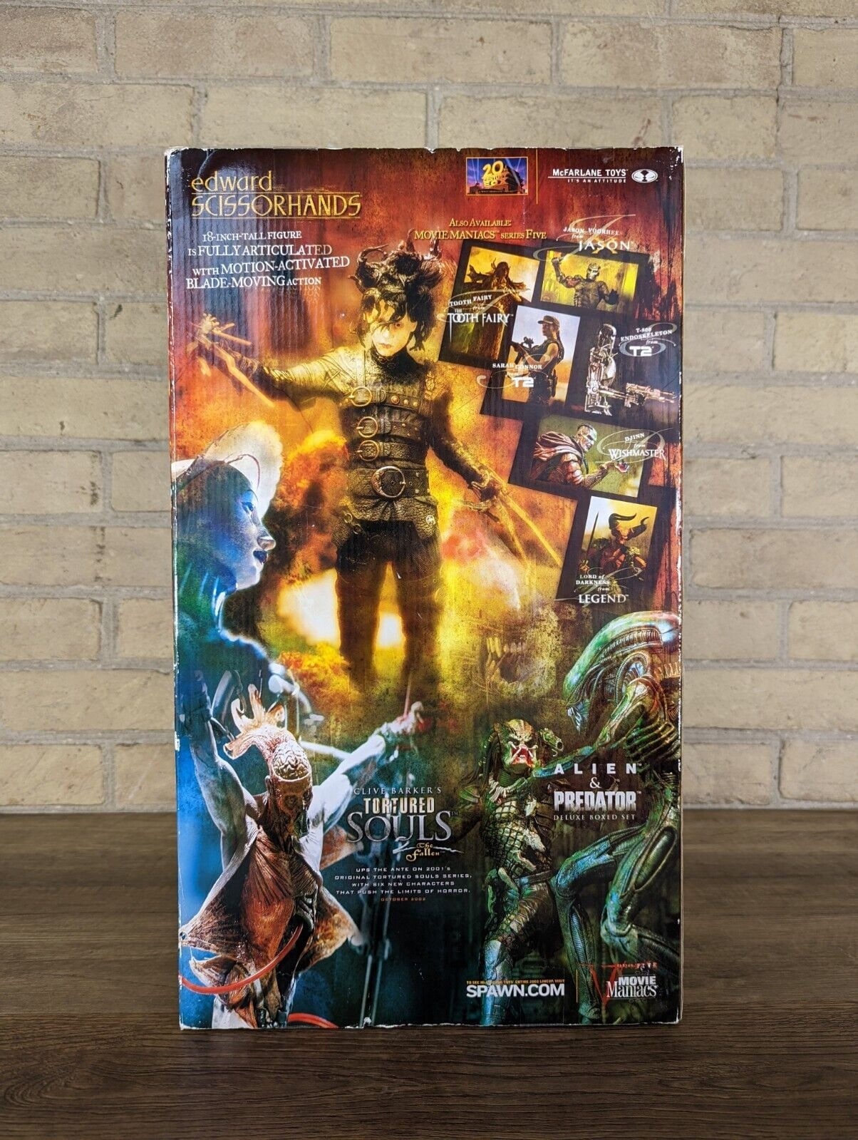 Edward Scissorhands 18 Inch Mcfarlane Figure - Etsy