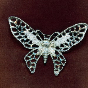 Sarah Coventry Butterfly Brooch/ Pin