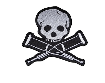 JACKASS Patch ricamata di alta qualità in metallo industriale, metallo nero, Doom Metal, Punk Rock, Johnny Knoxville, Spike Jonze, 534580