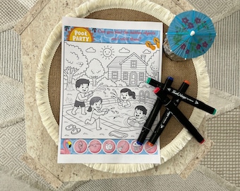 Hidden Object Coloring Pages: Spy Theme Activity Book (PDF)
