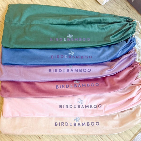 Velvet Drawstring Mahjong Rack Bag