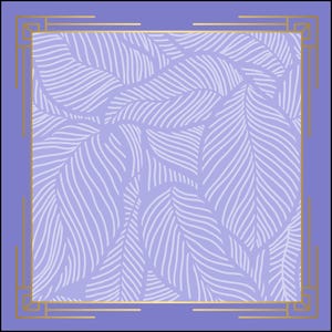 The Paradise Mahjong Mat - Lovely Lavender