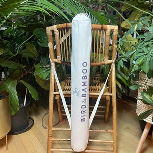 Bird & Bamboo Mahjong Mat Bag front