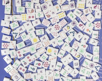 The Boho Chic Mahjong Tile Set