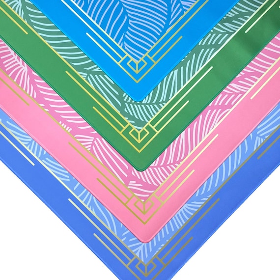 The Paradise Mahjong Mat - Tropical Teal - Etsy