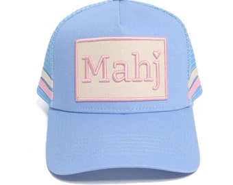 Mahjong Trucker Hat - Light Blue *IN STOCK*