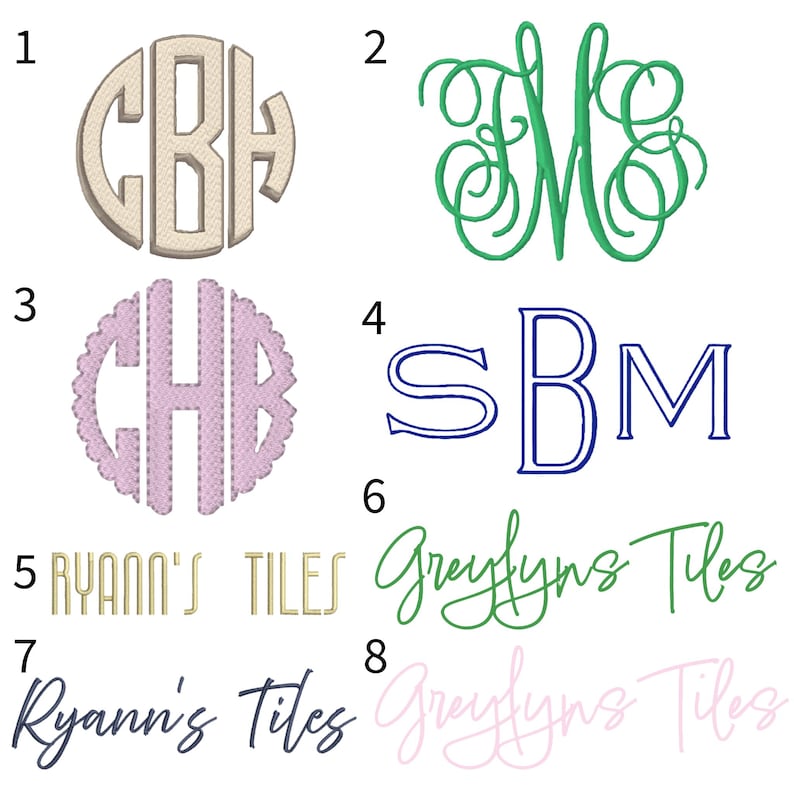 Custom Monogramed Mahjong Tile Bag image 3