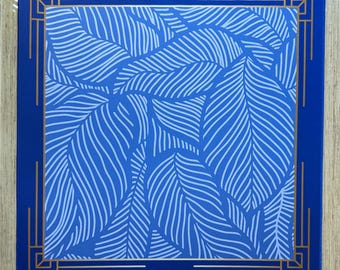The Paradise Mahjong Mat - Blue Bliss