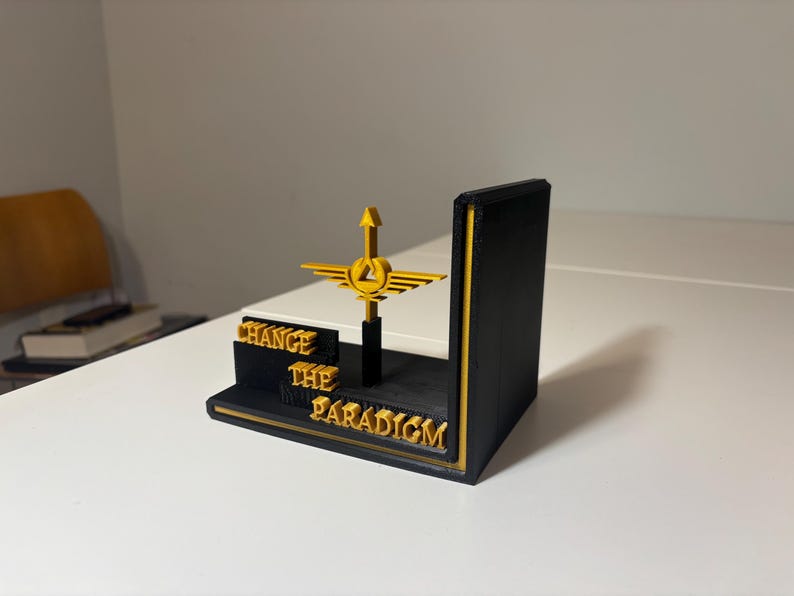 Red Rising Bookends Red Rising Bookend: 3D Printed Sci-fi Book Decor - Etsy