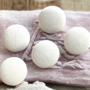 5 bottoni in tessuto per giacca e camicia da sposa in crepe bianco sporco, SCEGLI LA TAGLIA