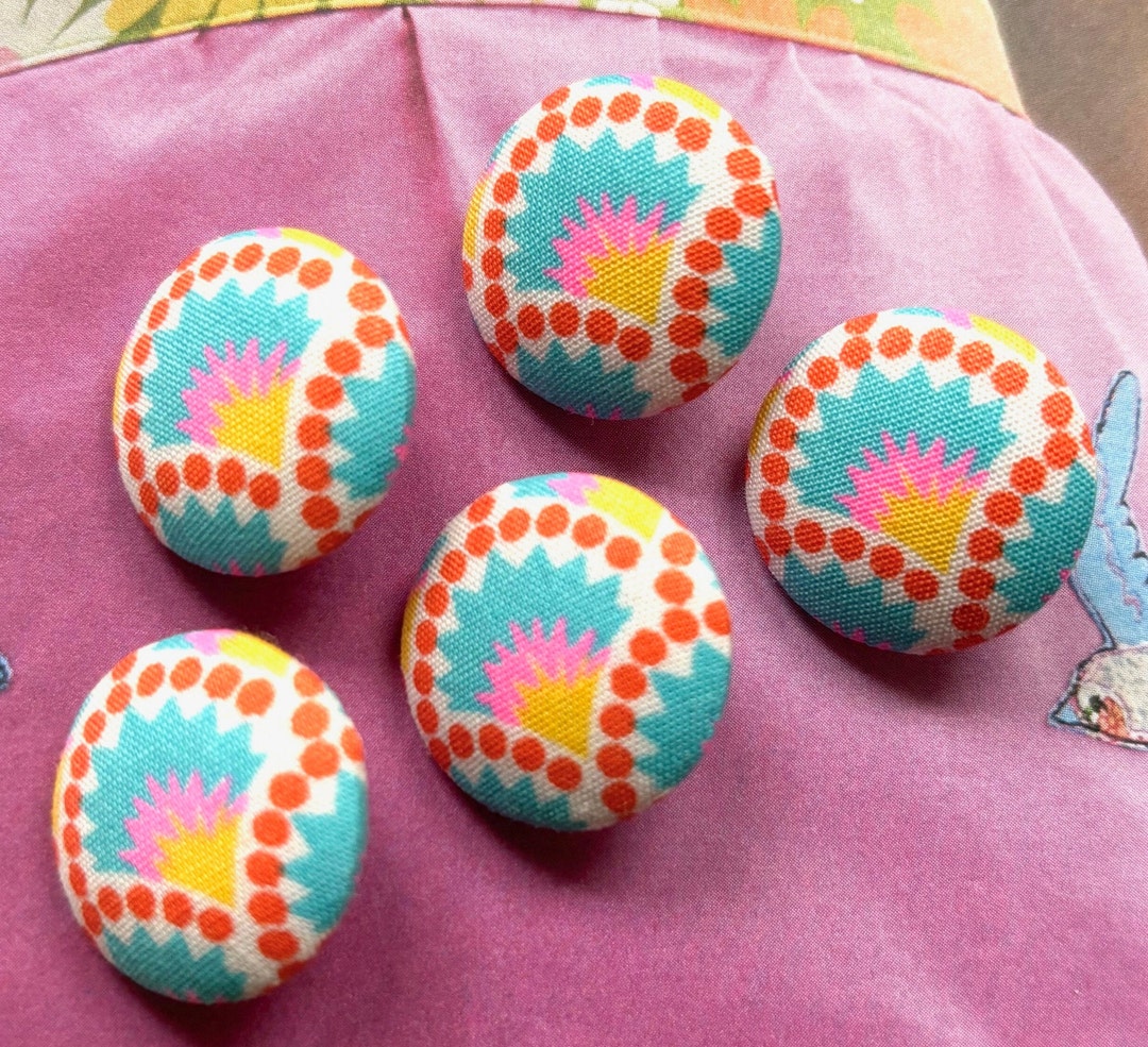 5 Bright Light Blue Pink Yellow Petit Pan French Manteau Dress Jacket