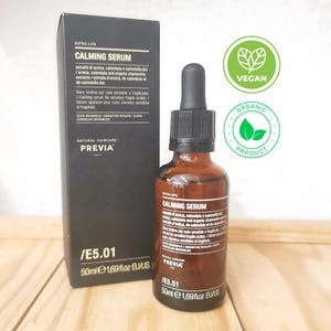 Scalp Oil | Previa Haircare Calming Serum 50ml 1.69 fl.oz | Scalp Treatment Care for Sensitive Scalp | Hair Products | Vegan & Hair Care