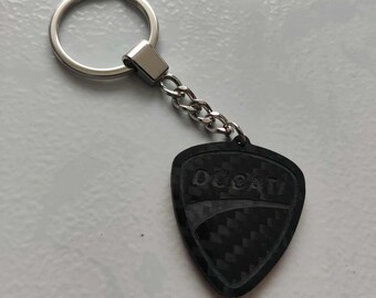 Ducati Carbon Fiber Keyring