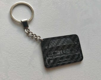 BMW E36 Carbon Fiber Keyring