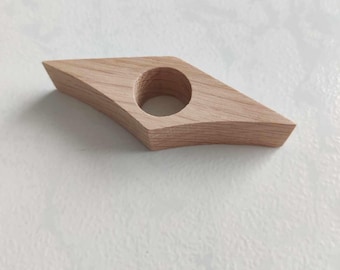 Solid oak reading ring
