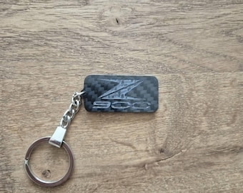 Kawasaki Z900 Carbon Fiber Keyring