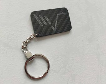 Voge Carbon Fiber Motorcycle Keyring