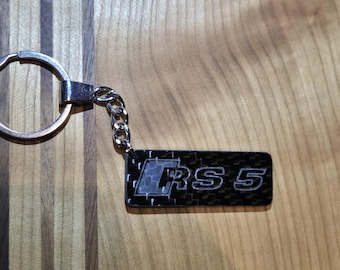 RS5 Carbon Fiber Keyring