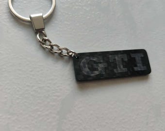 Carbon Fiber GTI Keyring