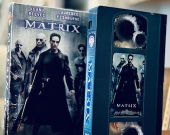 Matrix Custom VHS Tape 1999 Spool Swaps Limited Edition Kundenspezifisches VHS Tape
