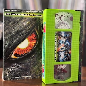 Godzilla Custom VHS Tape - SpoolSwaps Limited Edition Custom VHS Tape