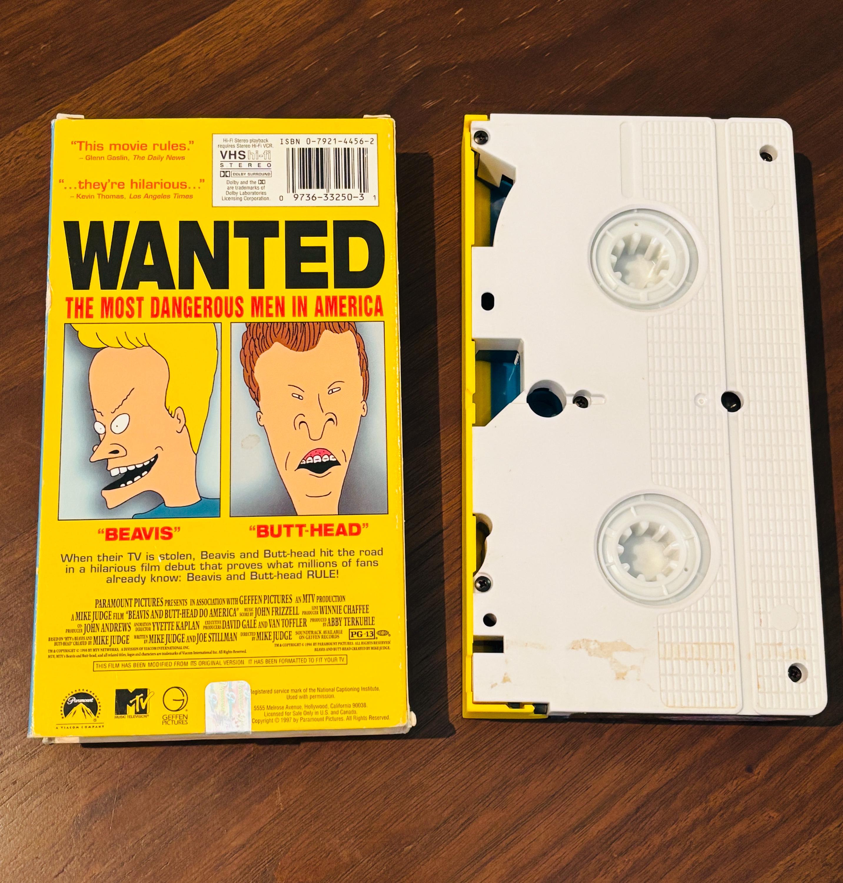 ビーバス＆バットヘッド カスタムVHSテープ - SpoolSwaps限定版 