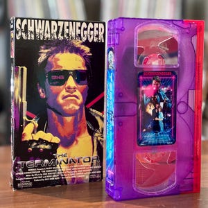 Terminator Custom VHS Tape - SpoolSwaps Limited Edition Custom VHS Tape