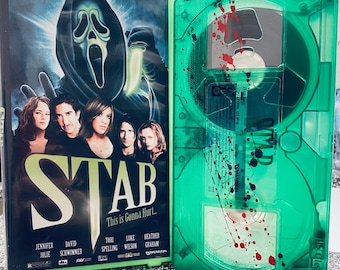 Signiertes Stab VHS Tape – Ghostface Roger L. Jackson, JSA zertifiziertes Horror Sammlerstück