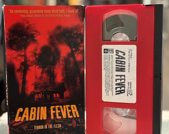 Cabin Fever Custom VHS Tape Limited Edition