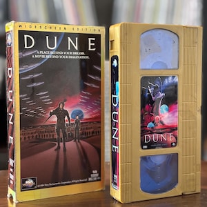 Dune Custom VHS Tape - SpoolSwaps Limited Edition Custom VHS Tape
