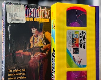 Jimi Hendrix Rainbow Bridge Custom Limited Edition VHS