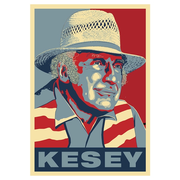 Ken Kesey - LSD Pioneer, Proto-Hippie, Author, Merry Prankster