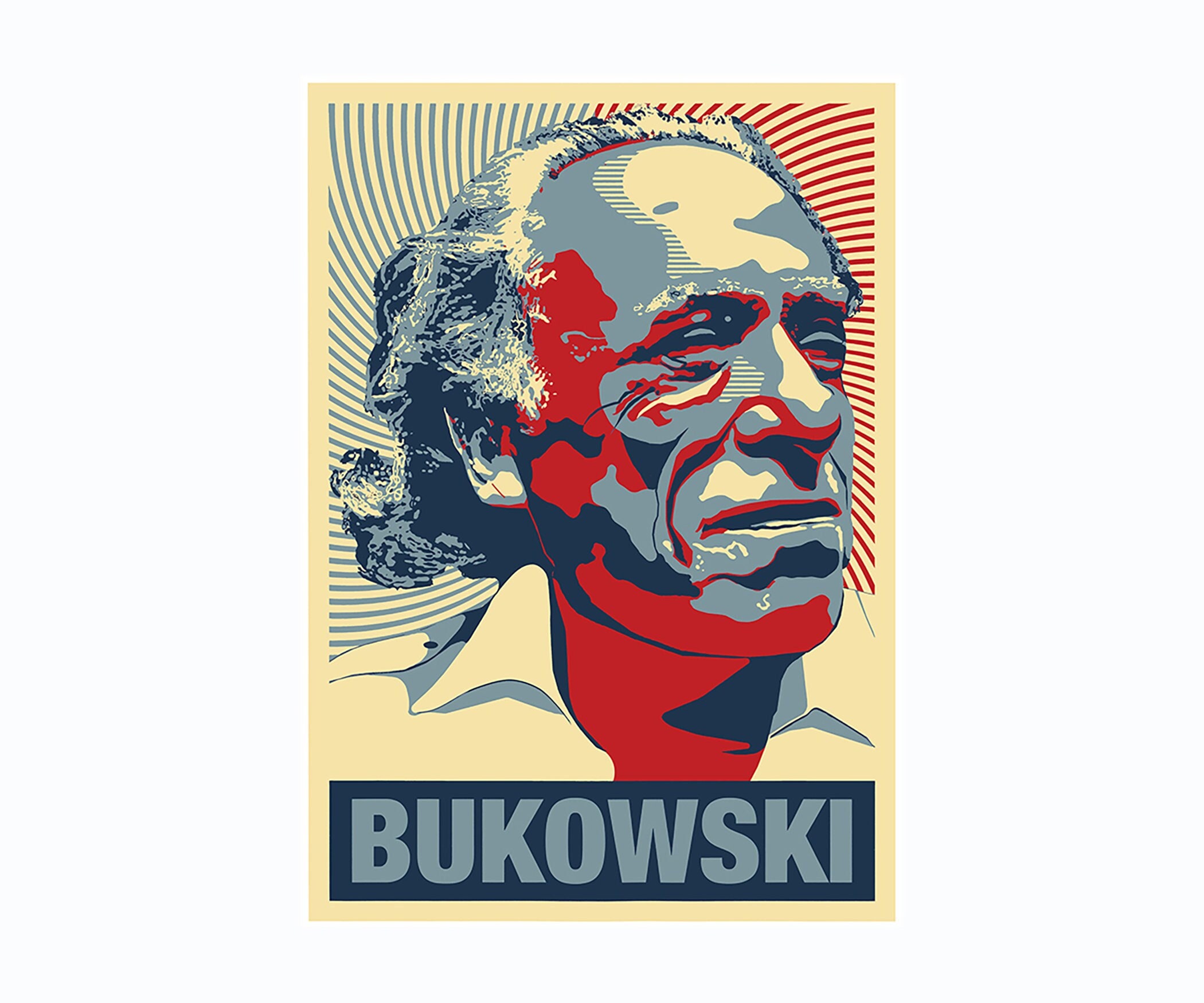 Charles Bukowski Poster Writer an Hommage -