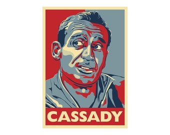 Neal Cassady Poster Art-  The Holy Goof -  Jack Kerouac 's Runnin' Partner -  by Atelier Bagatelle