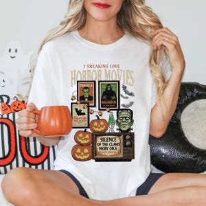 Comfort Colors Horror Movie Shirt: Retro Halloween Tee, Funny Horror Gift