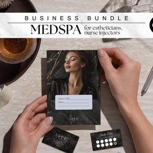 Medspa Templates Esthetician Marketing Templates Nurse Injector Social Media Esthetician Branding Package DIY Branding Kit Nurse Injector