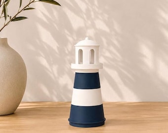 Faro con luz, impreso en 3D, regalo personalizado - náutico