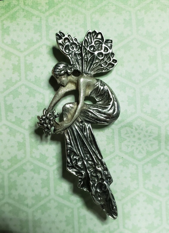 Fairy Brooche 925 Silver