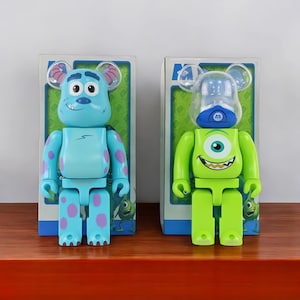 Bonecos de monstro Bearbrick, réplicas modernas de bonecos decorativos de Bearbrick, bonecos Hypebeast para decoração de prateleiras, presentes Hypebeast para amantes de bonecos