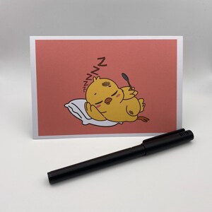 Cartão postal fosco BTS Sleepy Spoon (6x4)