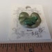 Susan Clarke Frog on Lily Pad Button BE 100