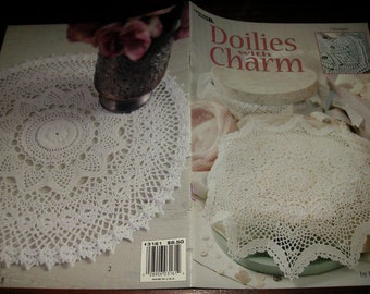 Doily Thread Crochet Patterns Doilies with Charm Leisure Arts 3161 Patricia Kristoffersen Crochet Pattern Leaflet