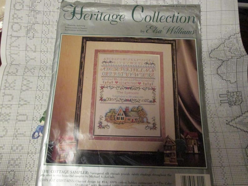 Elsa Williams Counted Cross Stitch Heritage Collection Embroidery Kit
