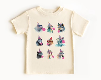 Party Animal Birthday Shirt, Animal Theme Party Shirt, Party Animal Shirt, Jungle Birthday Shirt, Zoo Birthday Shirt, Safari Shirt
