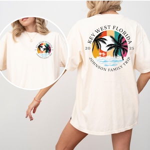 Comfort Colors Custom Family Beach Vacation Shirt, Family Matching Shirts, Beach Vacation Tshirt, Custom Family Trip,Family Beach Trip Shirt