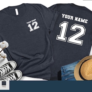Custom Name and Back Number,Personalized Soccer Jersey,Personalized Sports Shirt,Sport Team Shirt,Your Team Shirts,Personalized Custom Shirt
